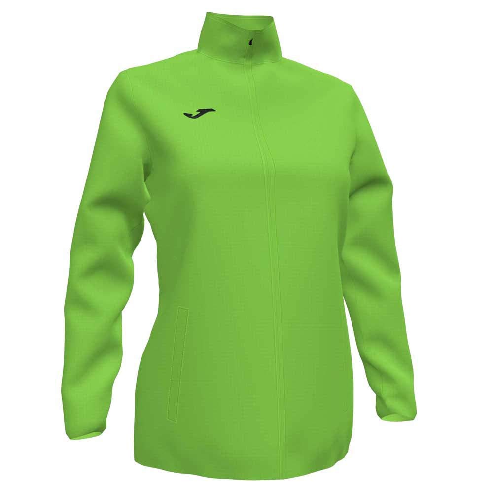 Joma Women's Elite VII Windbreaker, Fluorescent Green, M