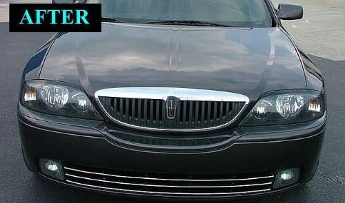 fits LINCOLN LS 2000-2005 LOWER CHROME GRILLE GRILL KIT 00 01 02 03 04 05 2001 2002 2003 2004 SPORT LSE ULTIMATE LUXURY