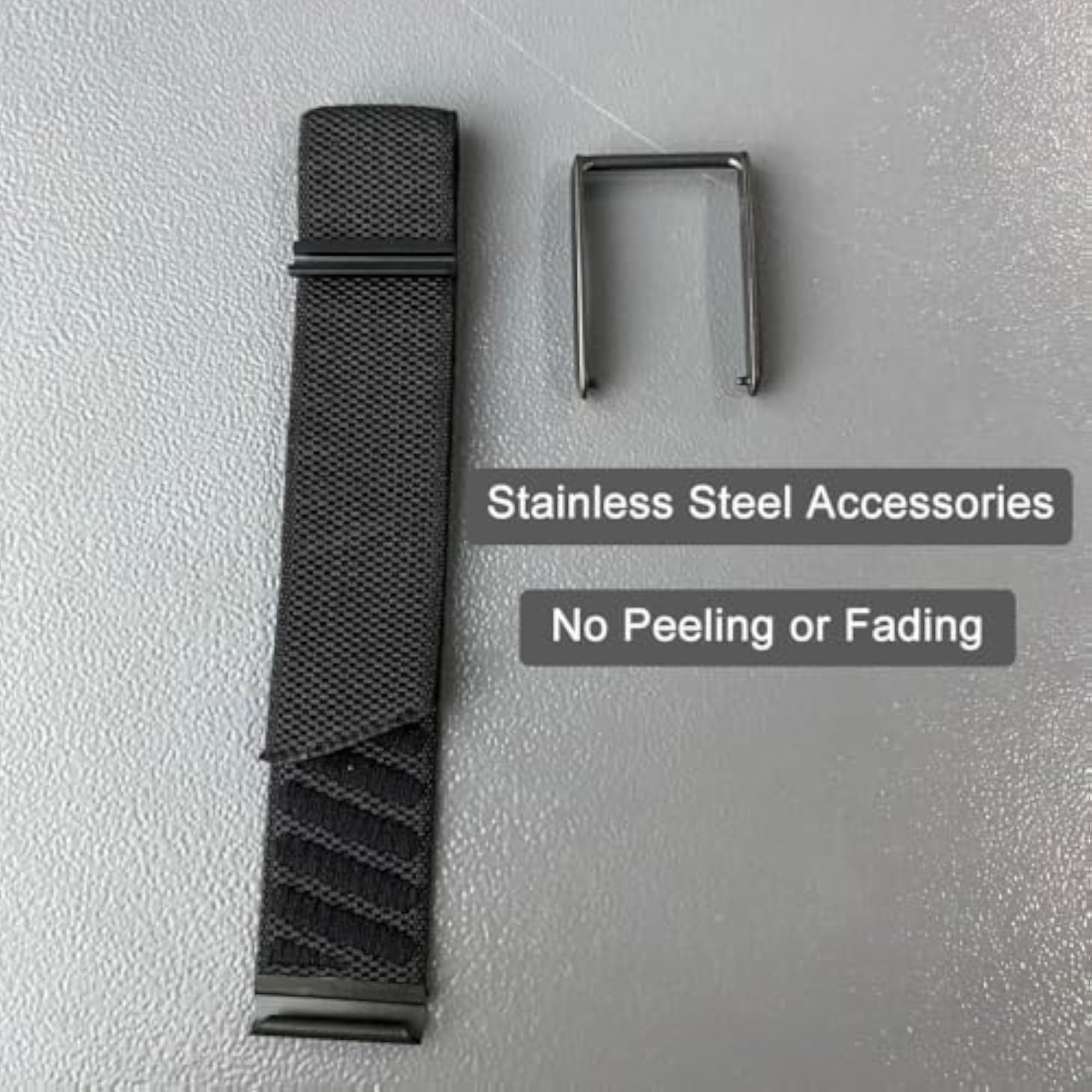 Nylon Strap for Whoop 5.0 Knit Bands, Slim & Lightweight