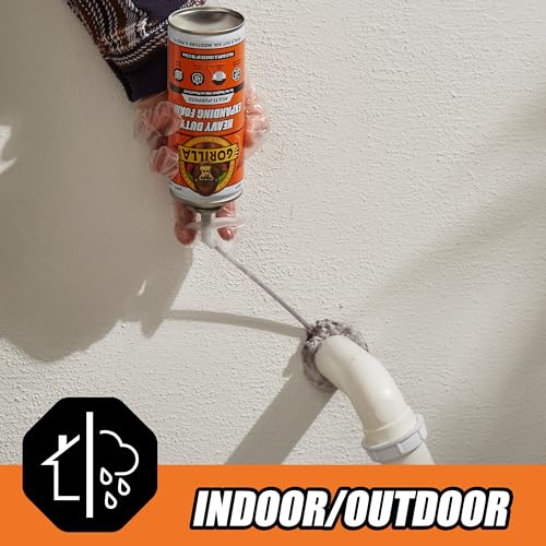 Gorilla Heavy Duty Expanding Foam 353ml - Multi-Purpose, Durable & Seals out Air, Moisture & Pests | No Shrinkage & Maximum Seal | For Indoor & Outdoor* Use - Image 5