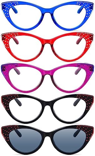 Eyekepper Lot De 5 Paires De Lunettes De Lecture élégantes