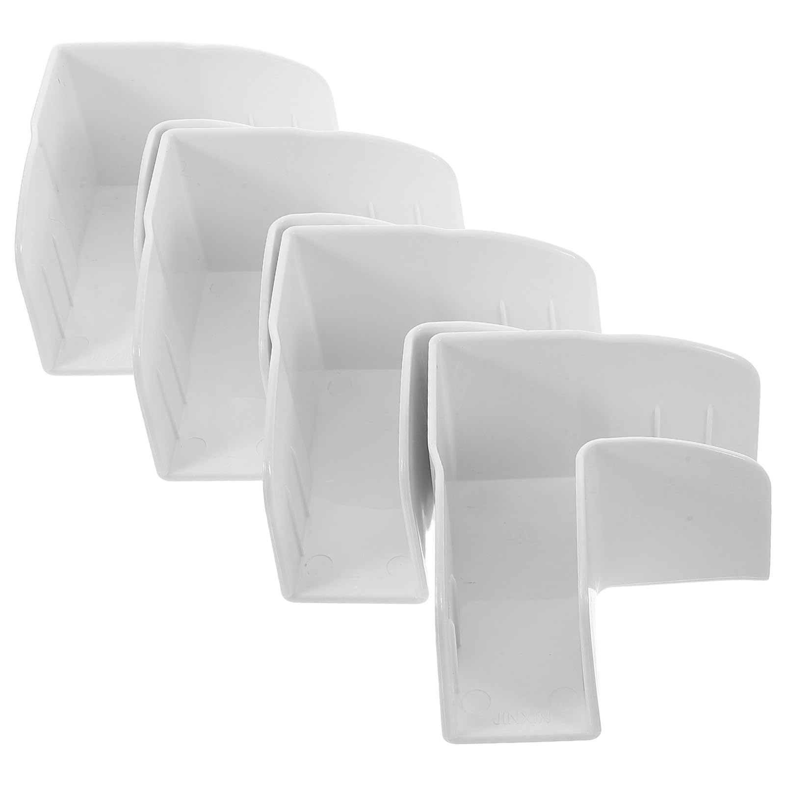 Clips pliables pour parc bébé et support fixe blanc x4