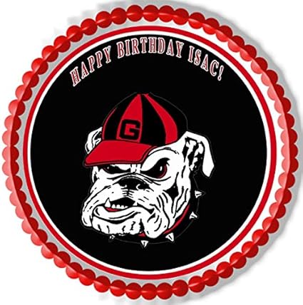 uga cupcake toppers