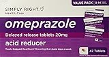 Member's Mark Omeprazole Acid Reducer ,42 count