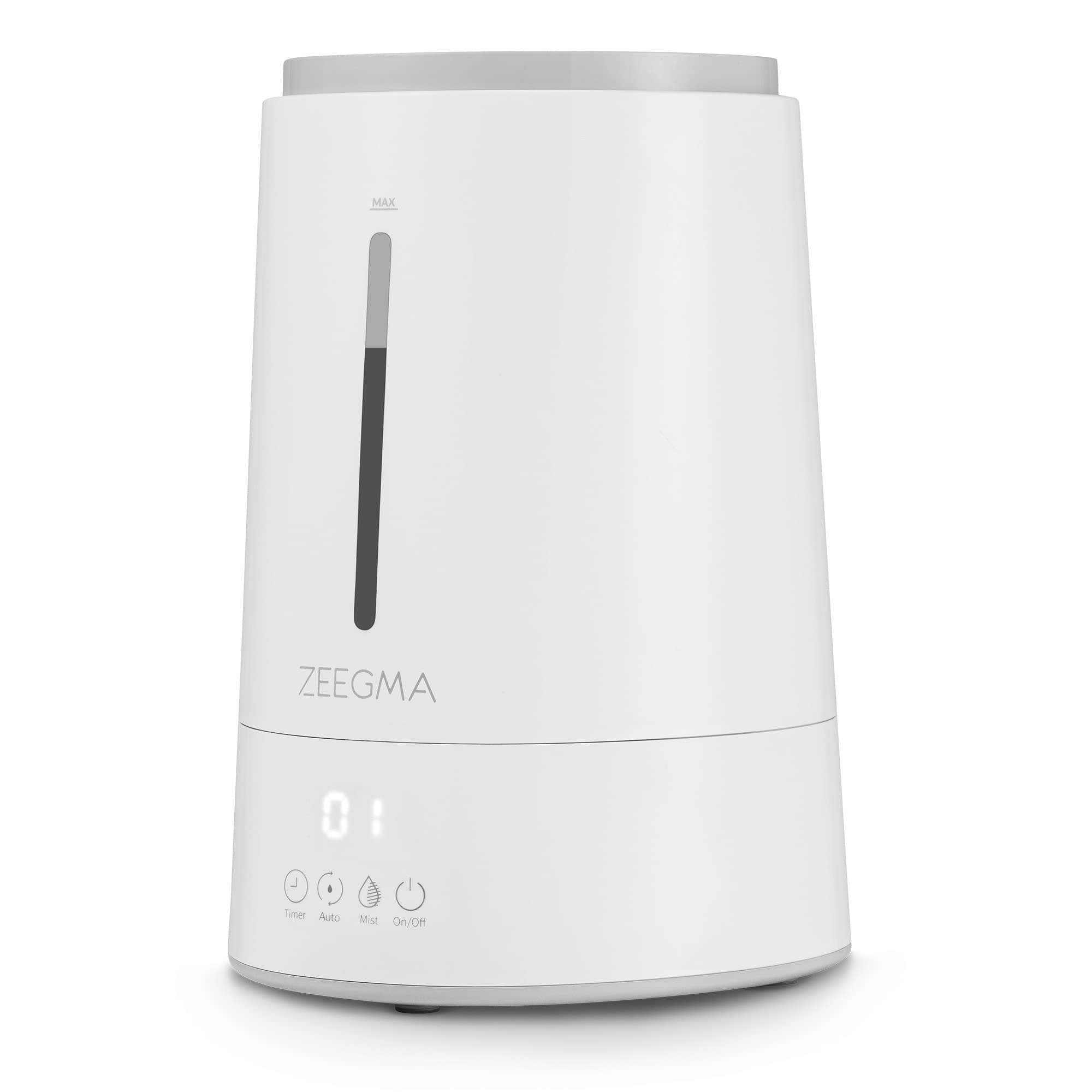 Humidificador Zeegma Vers Ioni - 4L, Ionizador, Higrómetro, Temporizador, 4 Modos, Bajo Consumo