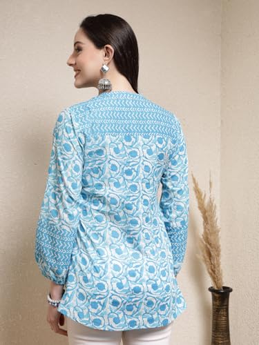 Image of Stylum Women's Floral Printed Cotton Top