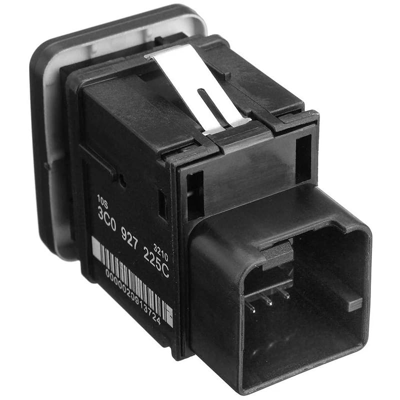 Compatible with Passat for B6 Parking Brake Control Switch Car Handbrake Parking Brake Switch Button 3C0927225