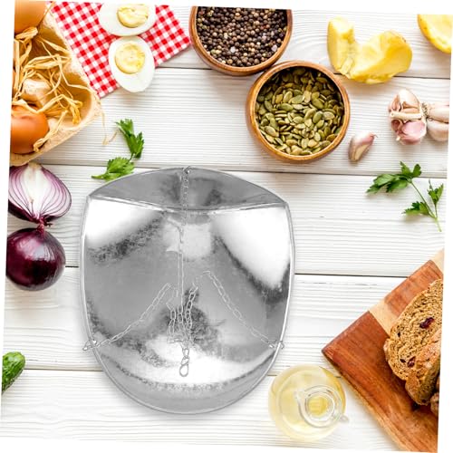 Báscula de cocina colgante mecánica con dial analógico y bandeja de pesaje con cadena 6