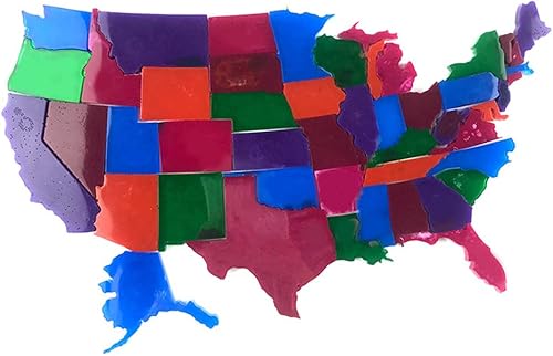 Miniatura 8 de Bandeja de silicona para joyas, molde de fundición de resina epoxi, tapete de mapa de EE. UU., bandeja de tetera, molde para hacer joyas, mesa,