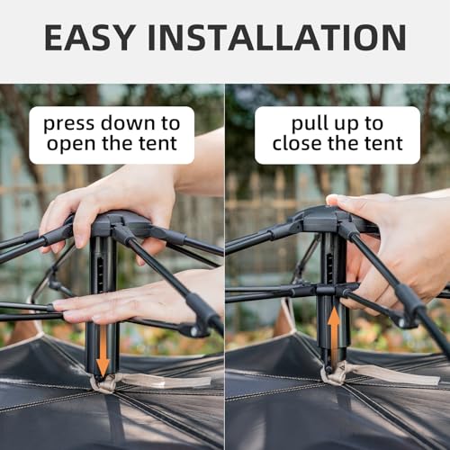 Carpa para camping impermeable para 2 personas miniatura 5