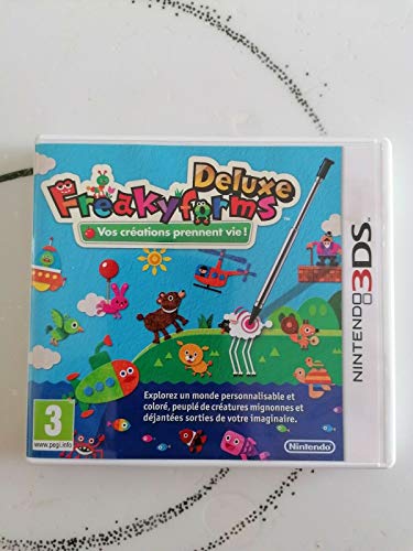 Jeu Freakyforms Deluxe avec éditeur de créatures 3DS