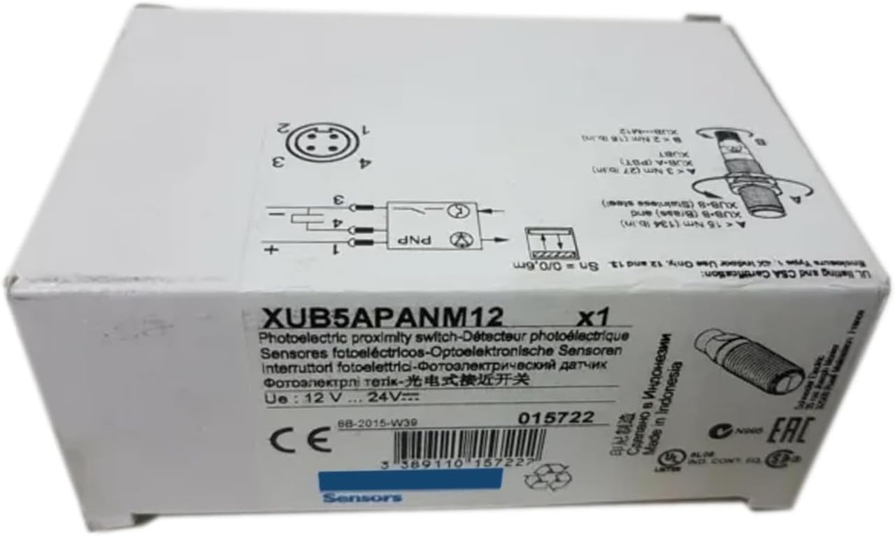 Capteur photoélectrique XUB5APANM12 cellule détection proximité M18 sortie PNP
