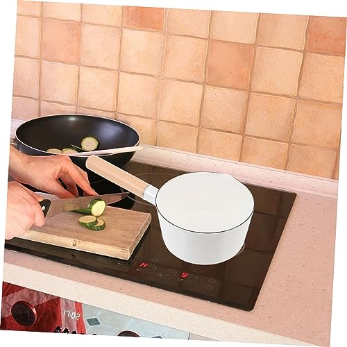 Casserole à lait en émail antiadhésive pour la maison - 7