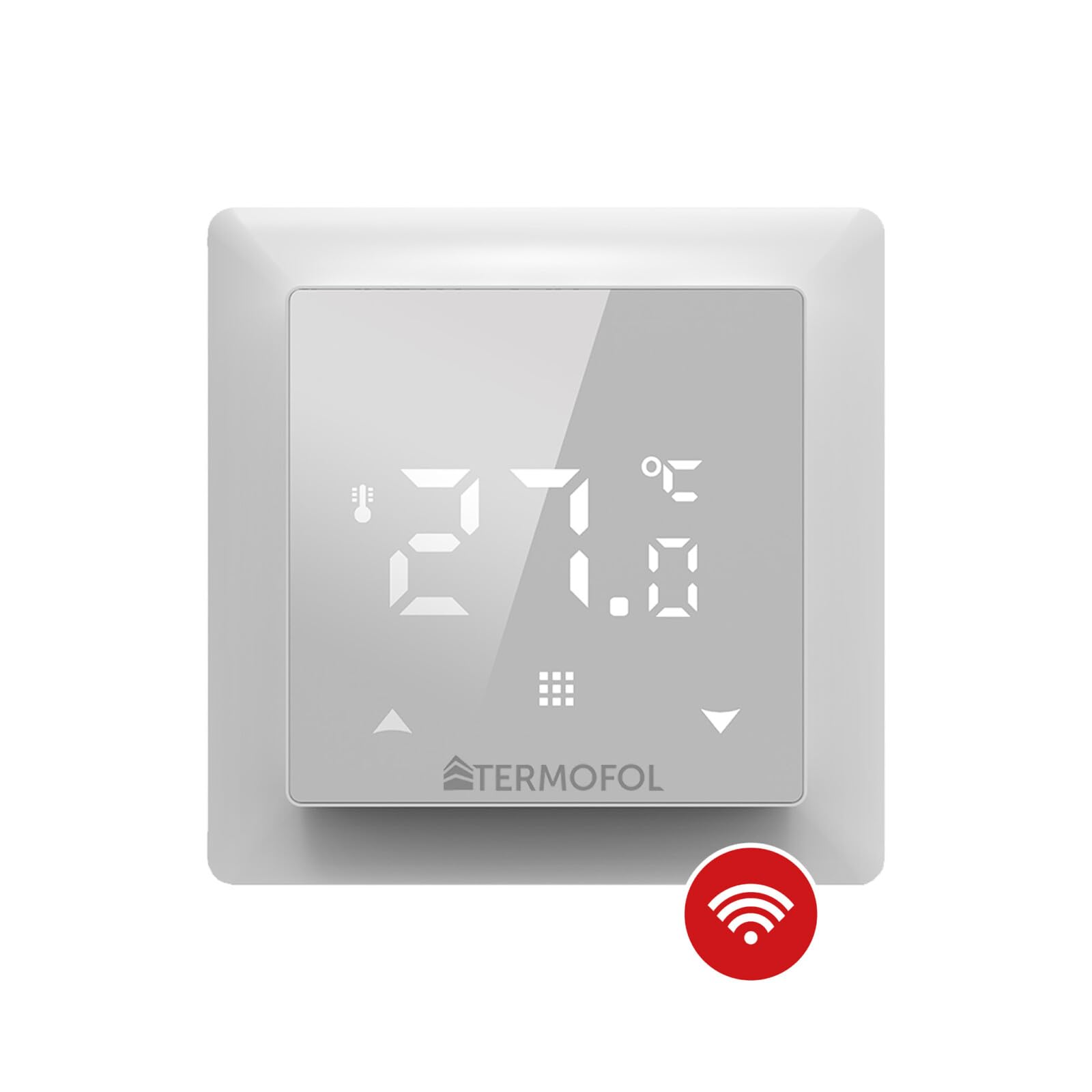 Termofol Riscaldamento Elettrico a Pavimento Set - Kit Riscaldamento con Termostato H6 Wifi Riscaldamento ausiliario Potenza 220W/m² - Superficie 3 m² Riscaldamento Elettrico a Pavimento