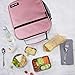 Hap Tim lunchbox for Adult, Insulated Lunch Bag for Women, Reusable Lunch Box, Spacious Lunchbag, Pink (18654-PK)