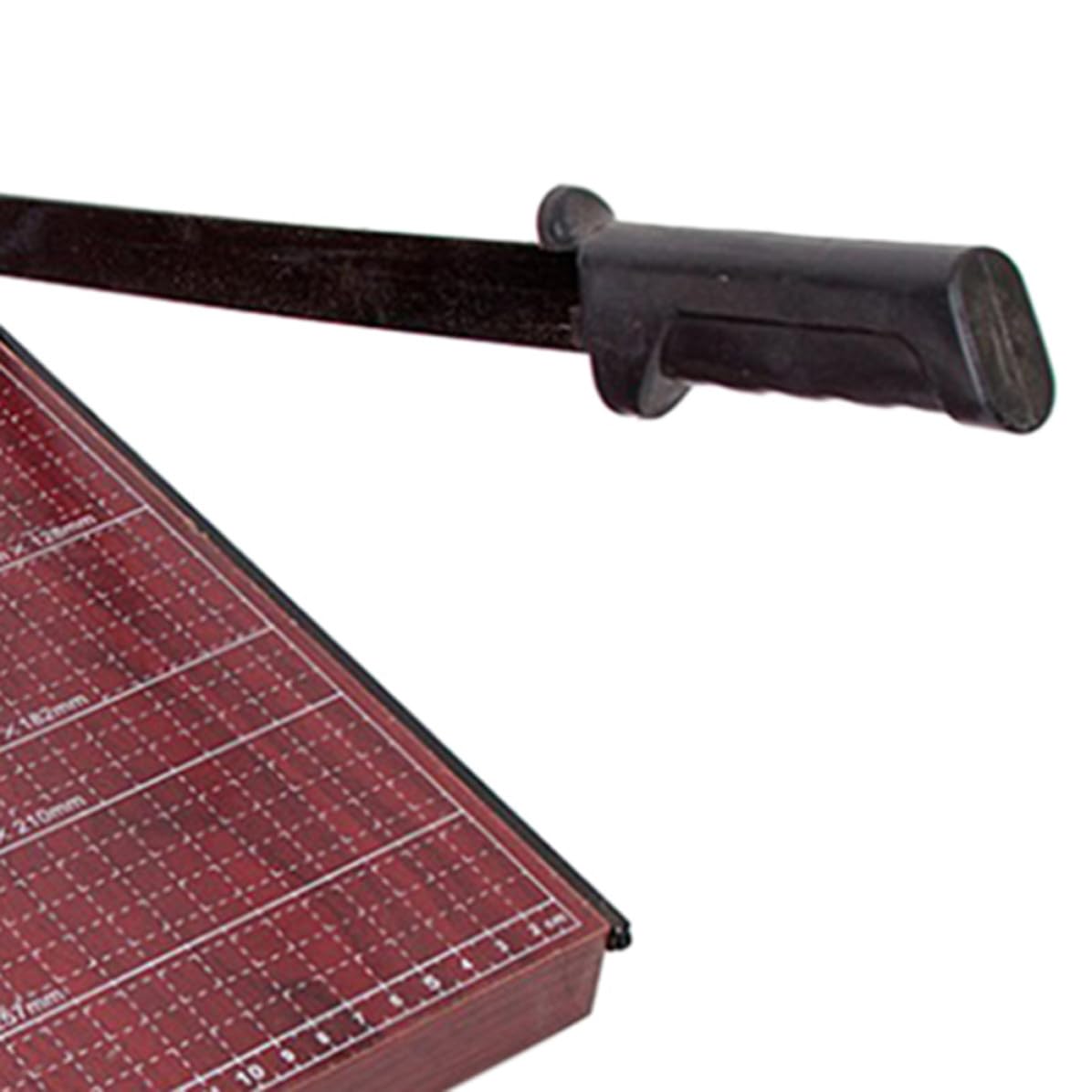 Papierschneider A4 aus Metall mit Guillotine Schnitt für Zuhause