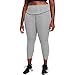 Nike Damen One Df Icnclsh Leggings, White/Black/Chile Red, L