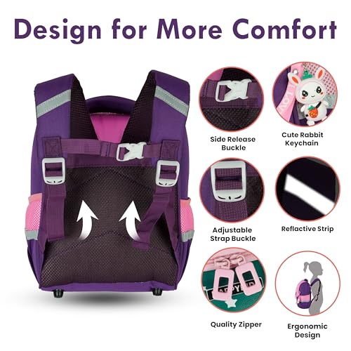 Image of Storite School Bag for Kids 4-7 Year old | 8L Capacity Stylish Durable Water-Resistant Great for Birthday Gifts
