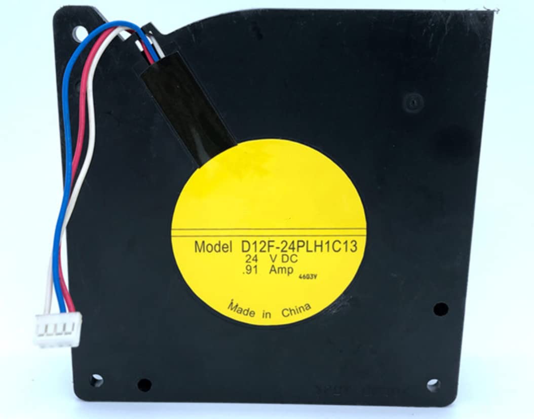 for D12F-24PLH1C13 24V 0.91A 120X120X32MM 3-Wire Cooling Fan