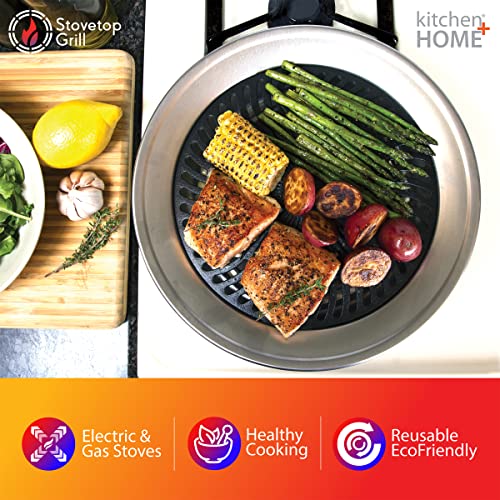 Kitchen Home Stove Top Smokeless Grill Indoor BBQ の商品画像 1