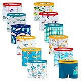Cogindss Xmrlvn Calzoncillos bóxer para niños 3-5 años, Talla M