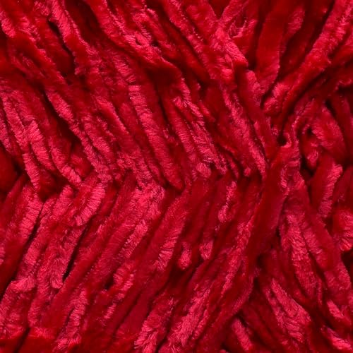 Image of M.G Knitting Chunky Velvet Yarn, Gulmarg XXV 100 GMS Best Used with Knitting Needles, Crochet Needles Wool Yarn for Knitting.-W Art-BADC