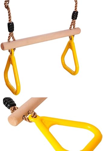 Miniatura 3 de BESPORTBLE Juego de anillos de gimnasio, columpio, para gimnasio, para exteriores, para patio, sala de juegos, color aleatorio