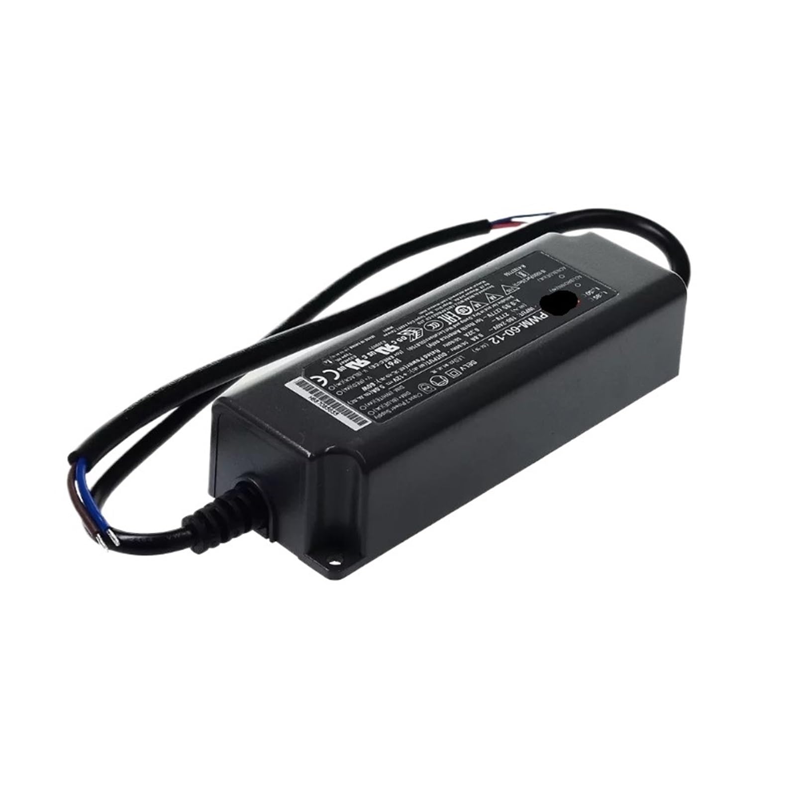 Transformateur PWM-60-12 étanche IP67 sortie 60W éclairage LED extérieur