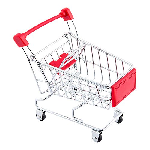 image for Restaurantware-5.5 x 5.4 Inch Mini Shopping Cart, 1 Rectangle Tiny Sho