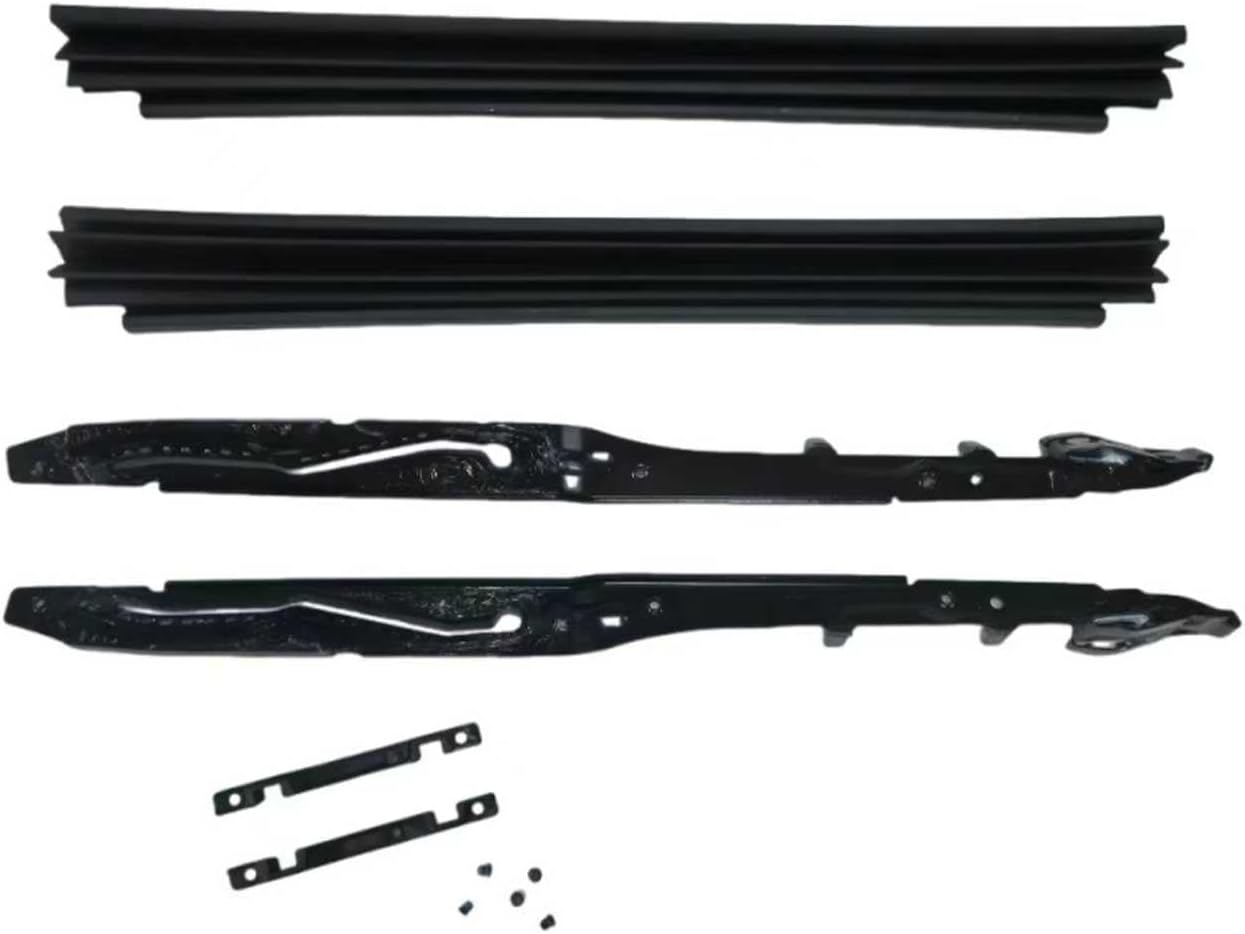LH/RH Sunroof Moon Roof Guide Track Repair Pair Kit with Blinds Fit for Ford F150 Expedition 2015-2022 Replace#FL34 16502F86-BD,FL34 16502F86-BA,FL3Z1651071B,FL3Z1651070B