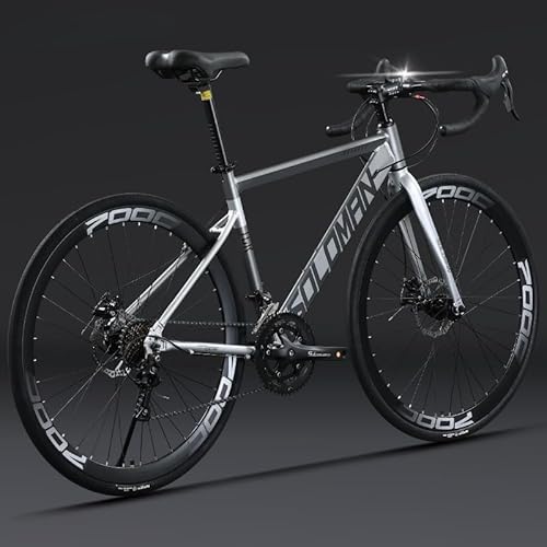 GRSMIS �V�o�� ���[�h�T�C�N�����]�� �O���x�����[�h�o�C�N 700*28c�h�����Z 21/24/27/30�X�s�[�h �x���h�n���h�� �f�B�X�N���[�h �A���~�j�E�������t���[�� �ʋ� �X���A�j�̎q���̎q ���S�� �K���g��160cm�ȏ� �����ȑ��蕨 �a