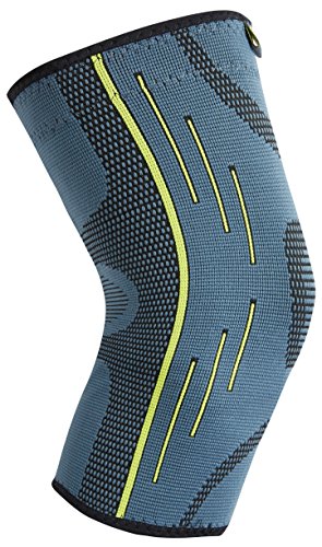 Alvada Knee Sleeve Compression Knee Brace Support Ideal for Sports Joint Pain, Medium