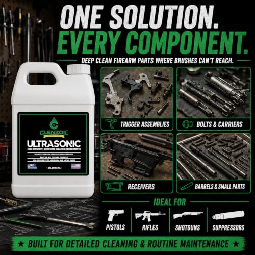 Image of Clenzoil Ultrasonic Cleaner 1 Gallon Concentrate - Firearms, Dilutes 1:5