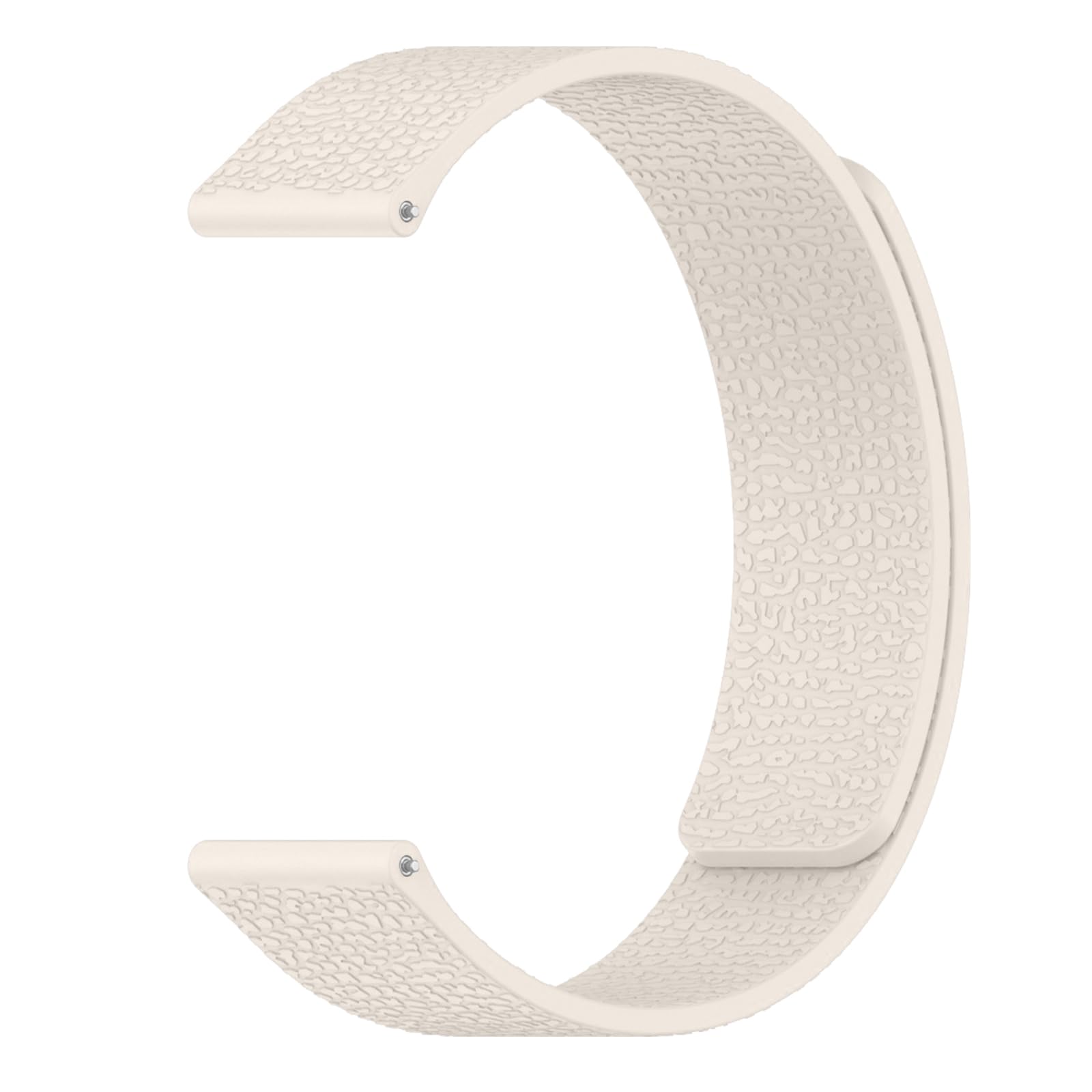 CiimWaa 22mm 20mm Armband, Magnetes Silikon Armband für Damen Herren, Sport Weiches Wasserdicht Magnetbänder, Wearable Ersatzband für Nothing/Samsung/Garmin/Amazfit/Huawei [22mm Starlight]