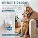 Dog Calming Diffuser – 2-Pack Dog Pheromone Calming Diffuser Kit for Stress, Anxiety, Barking & Destructive Behavior Relief, Perfect for Separation Anxiety & Aggression (Blue, 2 Count (Pack of 1))