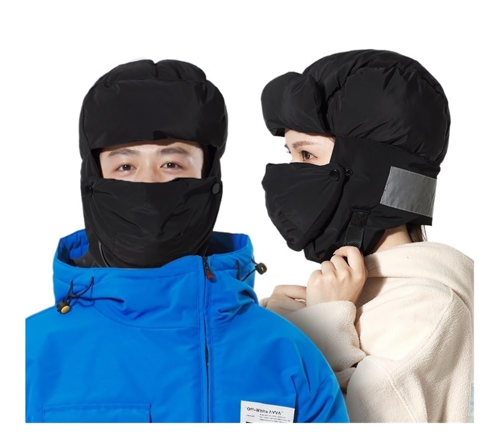 1pcs Inverno Outdoor Moto Equitazione Caldo E Freddo Cappello di Cotone Antivento Cappello di Protezione Dell'orecchio Cappello Per Uomini E Donne