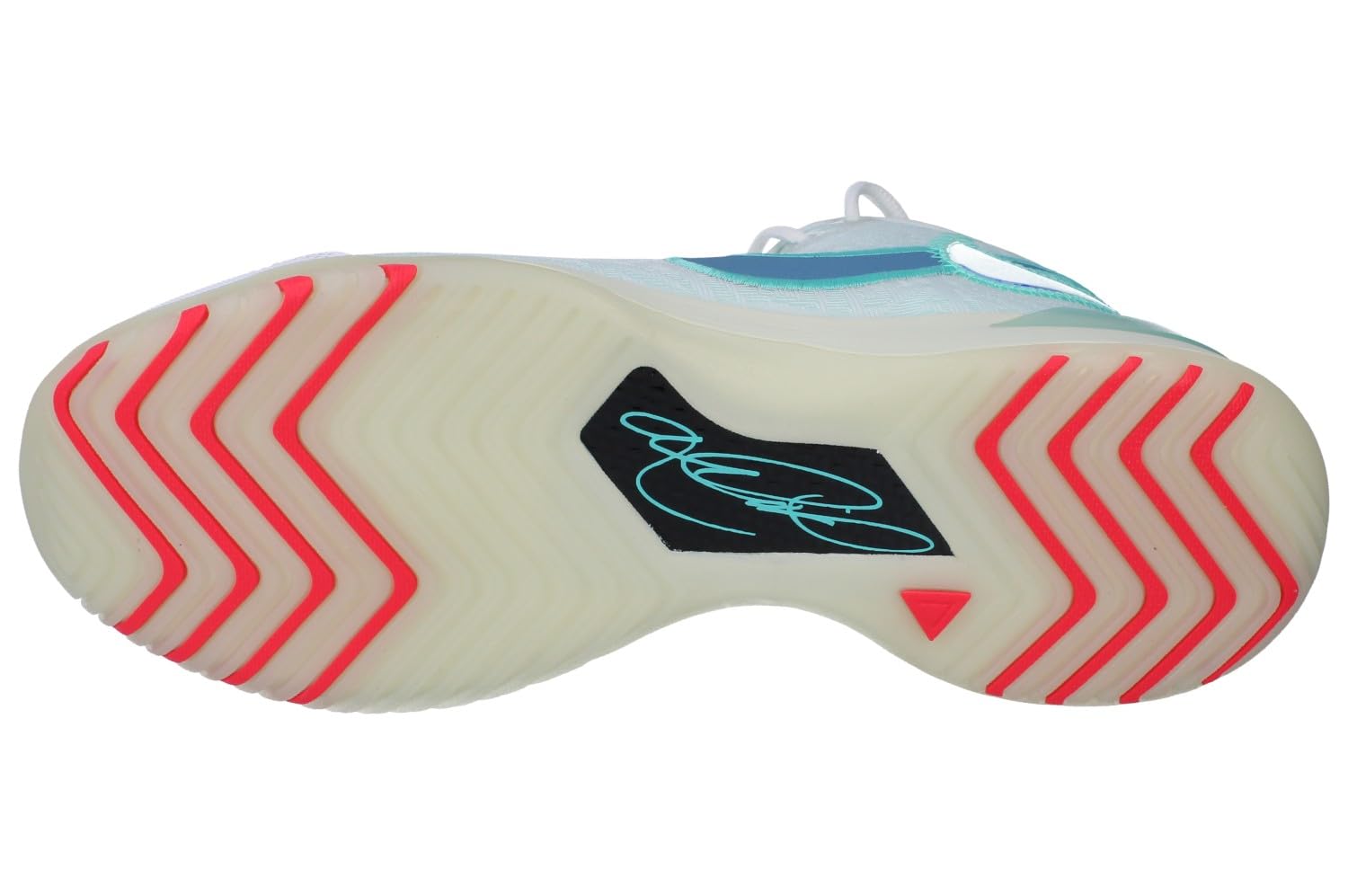 Lebron NXXT Genisus - Scarpe da basket (bianco/verde aurora/rosso sirena/tempesta egeana)