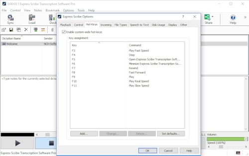 Express Scribe Transcription Software - Use With Foot Pedal For Transcription [Download] #TOP4