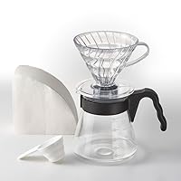 V60 Coffee Dripper and Server Set 02 – Nero