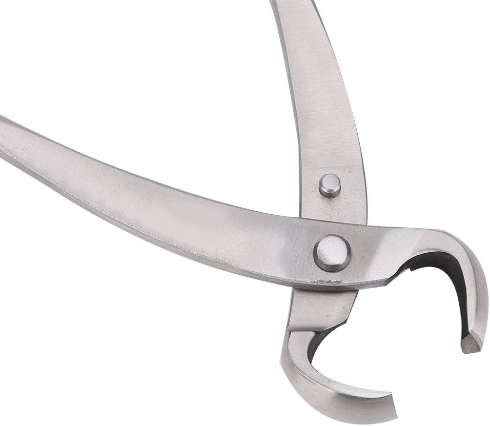 Maxmartt Bonsai Concave Branch Cutter, 11.5in Stainless Steel Bonsai Knob Cutter Sharp Bonsai Branch Splitter for Pruning Bonsai Tree Tumors Knots