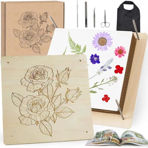 Gtqyyf FL001 Extra Large Flower Press Kit 10.8 X10.8 Inches cover