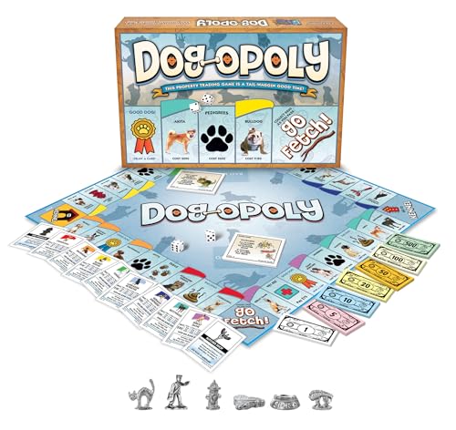 Dog-Opoly juego de mesa para 2 a 6 jugadores miniatura 1