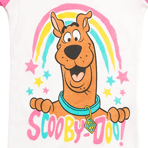 Scooby-Doo! Girls Pullover Pajama Shirt and Shorts Sleep Set Toddler to Big Kid4