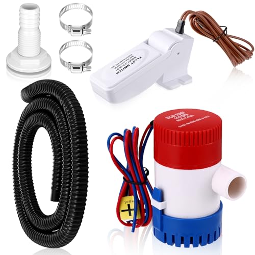 Auto Bilge Pump For Boat Automatic Boat Bilge Pump 12V 1100GPH - Submersible Water Pump With Internal Float Switch 12v Pump
