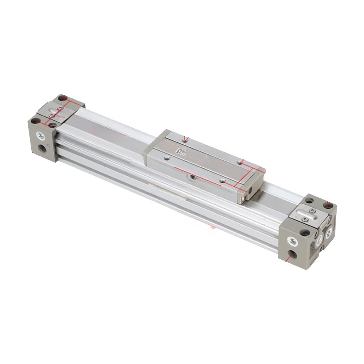 Cylindre mécanique sans tige MY1B25G-1200 pour guidage pneumatique industriel