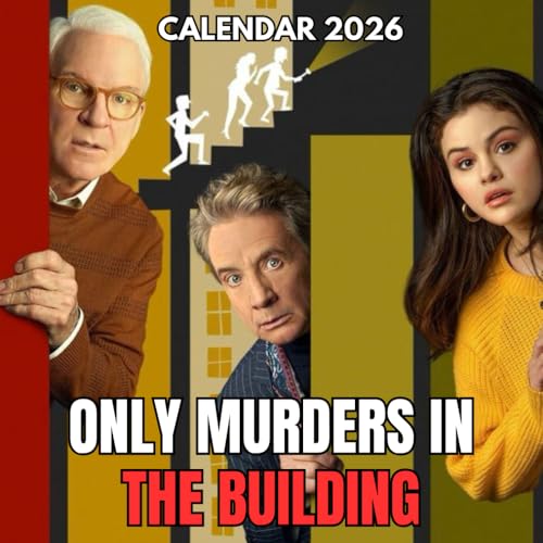 Only Murders calendar 2026 für 14,35 EUR bei amazon.de Bild: Only Murders calendar 2026 für 14,35 EUR bei amazon.de