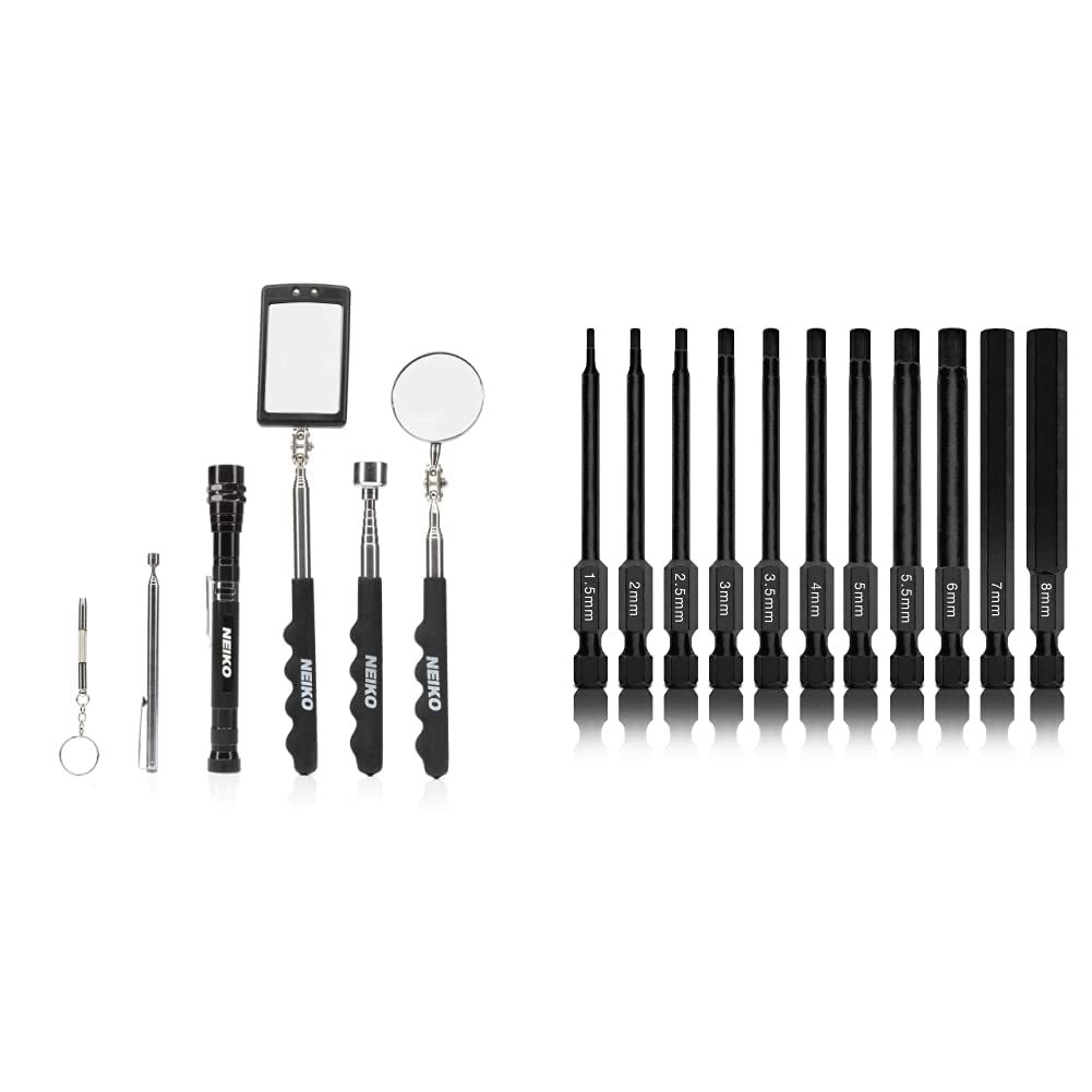 Buy NEIKO 20736A (6) Piece Set, Tool & Telescoping Mirror Set