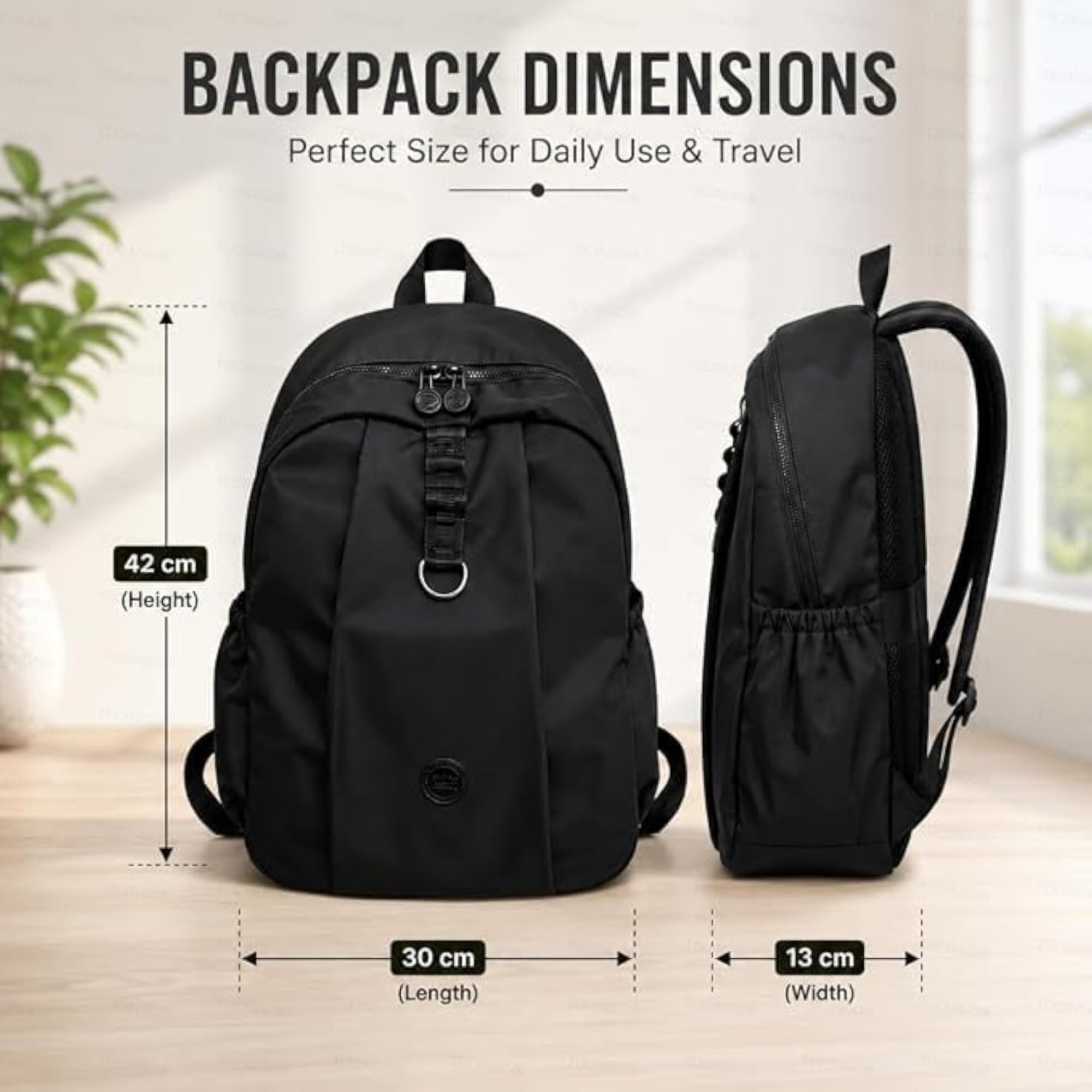 Laptop Backpack for Men & Women, Water Resistant