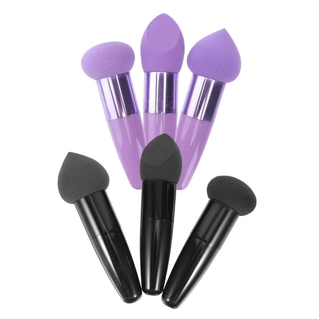 Healeved 30pièces Pinceaux De Maquillage Portable Avec Éponge Accessoires Cosmétiques Pour Et Voyage