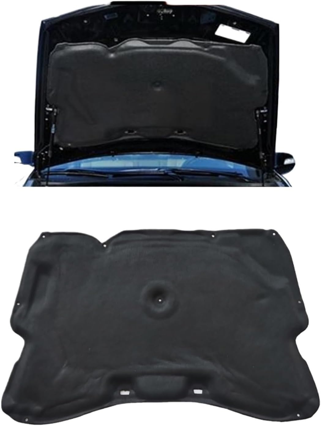 Engine Hood Insulation Cotton Pad ，Compatible for Honda Accord G8 2008 2009 2010 2011 2012 2013 Accessories Heat Sound Cover